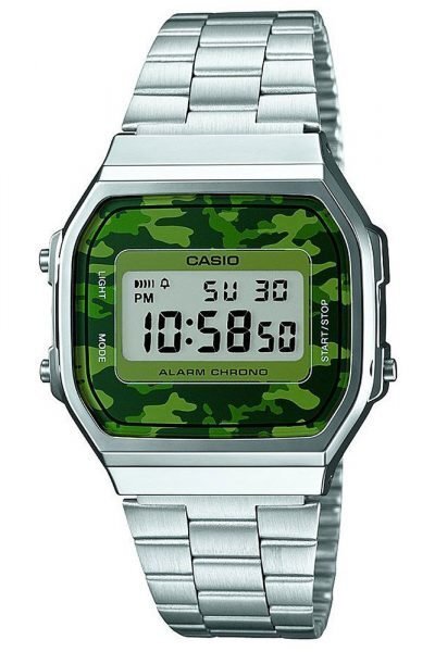 Pulkstenis Casio A168WEC-3EF цена и информация | Vīriešu pulksteņi | 220.lv
