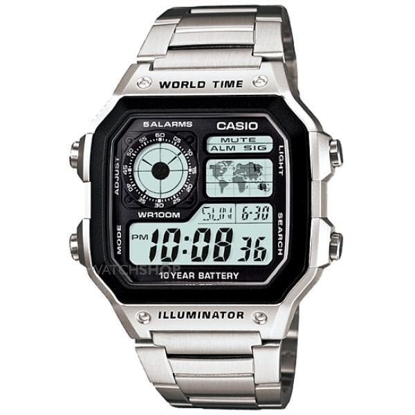 Vīriešu pulkstenis Casio AE-1200WHD-1AVEF цена и информация | Vīriešu pulksteņi | 220.lv