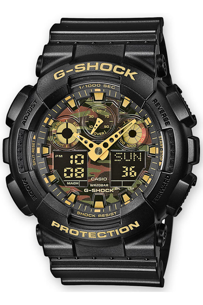 Vīriešu rokas pulkstenis Casio G-Shock GA-100CF-1A9ER цена и информация | Vīriešu pulksteņi | 220.lv