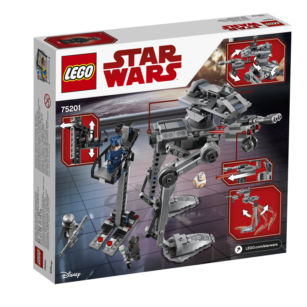 75201 LEGO® Star Wars First Order AT-ST цена и информация | Konstruktori | 220.lv