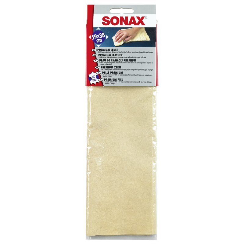 SONAX Premium Leather, Āda, ūdens noņemšanai цена и информация | Tīrīšanai, salvetes | 220.lv