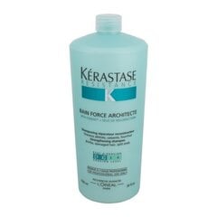 Восстанавливающий шампунь для сухих волос Kerastase Resistance Bain De Force Architecte 1000 мл цена и информация | Шампуни | 220.lv
