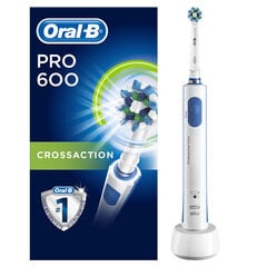 Oral-B Pro 600 Cross Action цена и информация | Электрические зубные щетки | 220.lv