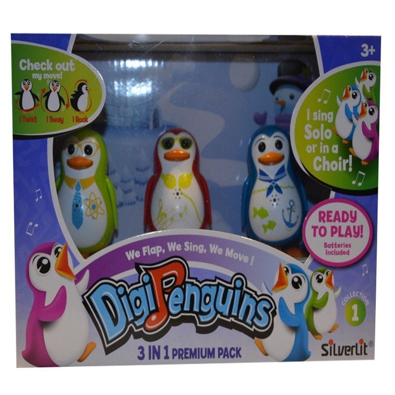 Interaktīvo pingvīnu komplekts DigiPenguins 3 in 1 цена и информация | Rotaļlietas meitenēm | 220.lv