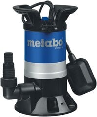 Metabo PS 7500 S iegremdējams netīrā ūdens sūknis cena un informācija | Kanalizācijas sūkņi, ūdens sūkņi netīram ūdenim | 220.lv