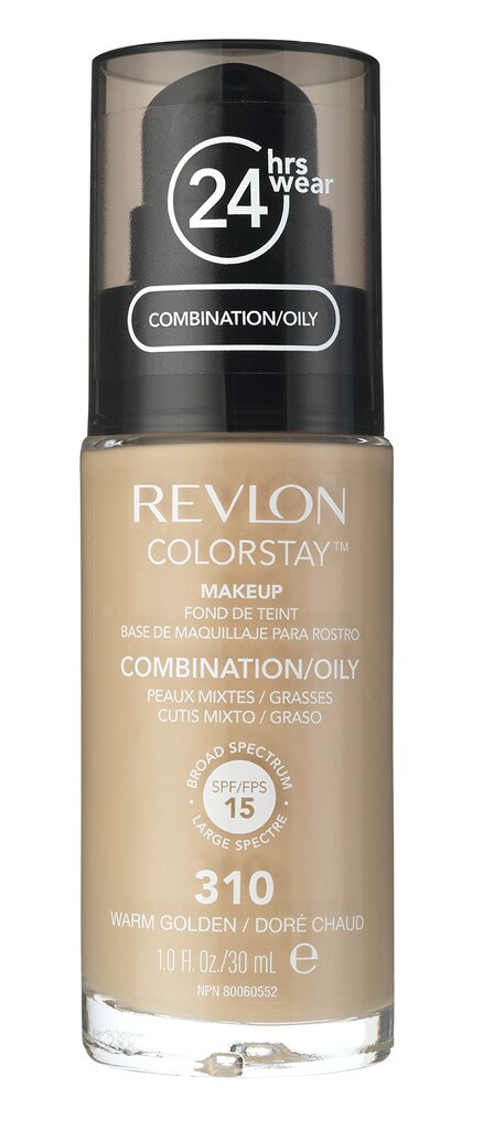 Šķidrais grima pamats Revlon Colorstay 30 ml Nr.320 True Beige cena un informācija | Grima bāzes, tonālie krēmi, pūderi | 220.lv