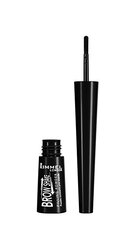 Uzacu pūderis Rimmel Brow Shake 2,5 g, Nr.004 Black цена и информация | Карандаши, краска для бровей | 220.lv