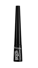 Uzacu pūderis Rimmel Brow Shake 2,5 g, Nr.004 Black цена и информация | Карандаши, краска для бровей | 220.lv