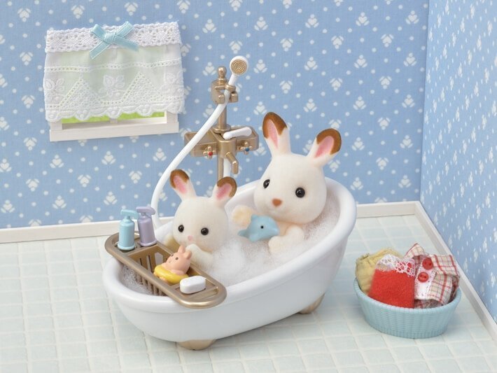 SYLVANIAN FAMILIES vannas istabas mēbeles цена и информация | Rotaļlietas meitenēm | 220.lv