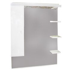 Навесной шкафчик для ванной 7246, белый цена и информация | Шкафчики для ванной | 220.lv