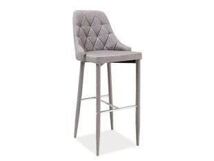 Комплект из 4 барных стульев Trix, цвет: серый цена и информация | Стулья для кухни и столовой | 220.lv