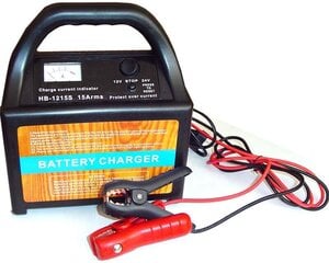 Зарядное устройство для аккумуляторов 24 - 12V\15A HB 1215-S цена и информация | Зарядные устройства для аккумуляторов | 220.lv