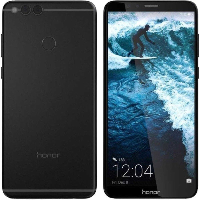 Huawei Honor 7X Dual, black цена и информация | Mobilie telefoni | 220.lv