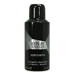 Izsmidzināms Dezodorants Replay Stone Supernova vīriešiem, 150 ml cena un informācija | Replay Smaržas, kosmētika | 220.lv