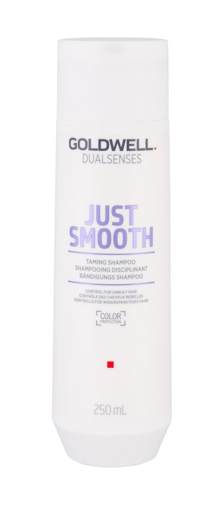 Gludumu piešķirošais matu šampūns Goldwell Dualsenses Just Smooth, 250 ml cena un informācija | Šampūni | 220.lv