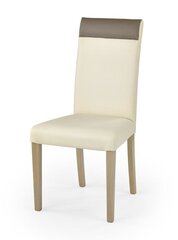Комплект из 2 стульев Halmar Norbert, дубовый/кремовый цвет цена и информация | Стулья для кухни и столовой | 220.lv
