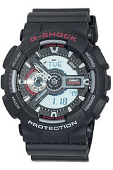 мужские часы casio g-shock ga-110-1aer (zd136a) цена и информация | Мужские часы | 220.lv