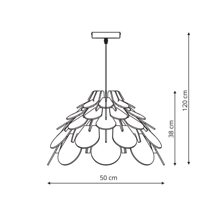 Griestu lampa Light Prestige Burgo L cena un informācija | Piekaramās lampas | 220.lv