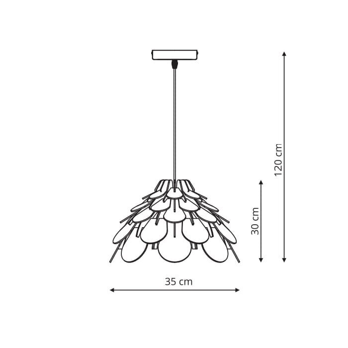 Griestu lampa Light Prestige Burgo S cena un informācija | Piekaramās lampas | 220.lv