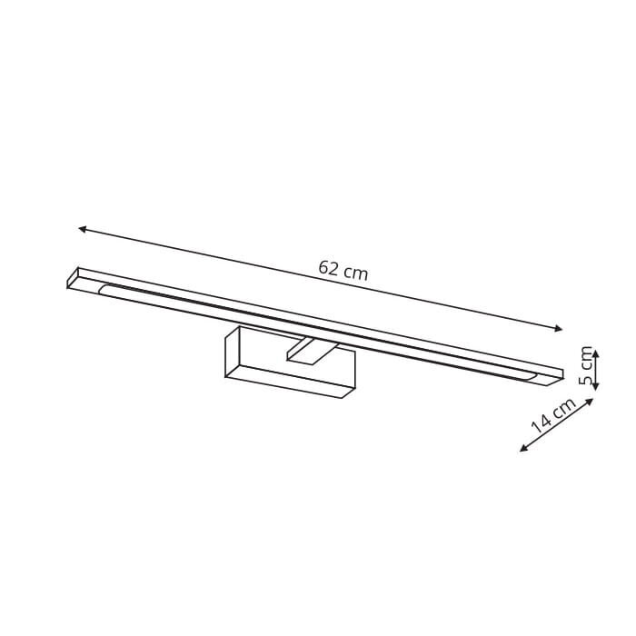 Light Prestige sienas lampa Isla large LED цена и информация | Sienas lampas | 220.lv