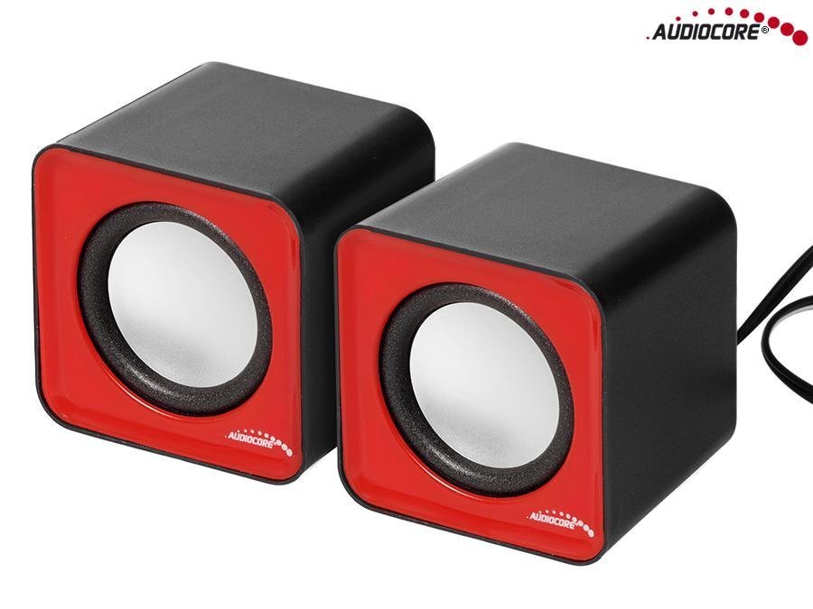 Audiocore AC870R, sarkans цена и информация | Skaļruņi | 220.lv