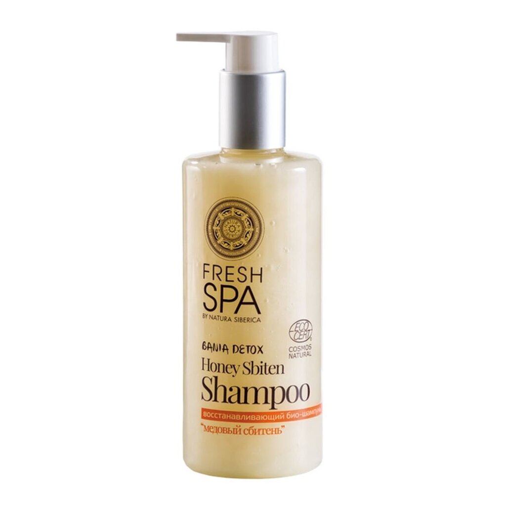Dabīgs šampūns krāsainiem un sausiem matiem Natura Siberica Fresh Spa Honey Sbiten 300 ml cena un informācija | Šampūni | 220.lv