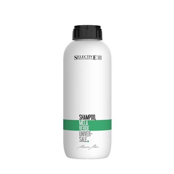 Universāls šampūns ar zaļu ābolu ekstraktu Selective Professional Mela Verde 1000 ml cena un informācija | Šampūni | 220.lv