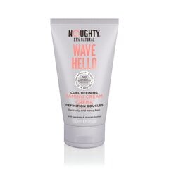 Garbanas krēms viļņotiem un cirtainiem matiem Noughty Wave Hello, 150 ml цена и информация | Средства для укладки волос | 220.lv