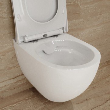 Piekarināms tualetes pods, Opoczno Urban Harmony Rimless, ar lēni nolaižāmu vāku cena un informācija | Tualetes podi | 220.lv