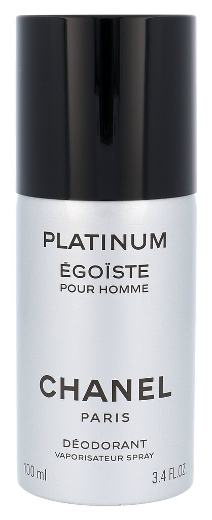 Chanel Égoiste Platinum - deodorant in spray 100 ml цена и информация | Parfimēta vīriešu kosmētika | 220.lv