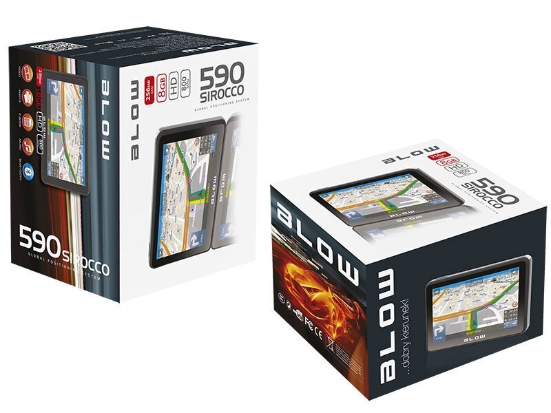 Blow GPS590 Sirocco Europa цена и информация | Auto GPS | 220.lv