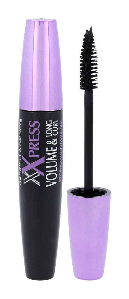 Skropstu tuša Gabriella Salvete Mascara for volume and lengthening of lashes XXPress Volume & Long Curl (Regeneration Mascara) 11 ml cena un informācija | Acu ēnas, skropstu tušas, zīmuļi, serumi | 220.lv