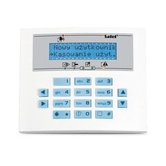 KEYPAD LCD S-TYPE /INTEGRA/BLUE INT-KLCDS-BL SATEL cena un informācija | Signalizācijas | 220.lv