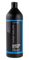 Mitrinošs matu kondicionieris Matrix Total Results Moisture Me Rich 1000 ml cena un informācija | Matu kondicionieri, balzāmi | 220.lv