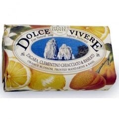 Dabīgas ziepes Nesti Dante Dolce Vivere Orange Blossom, Frosted Mandarine & Brasil 250 g cena un informācija | Ziepes | 220.lv