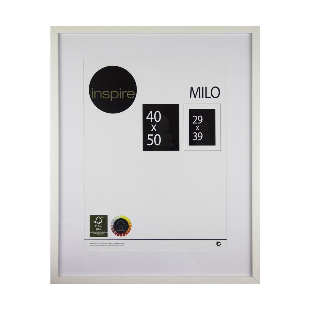 Foto rāmis MILO, 40x50 cm cena un informācija | Foto rāmji, foto albumi | 220.lv