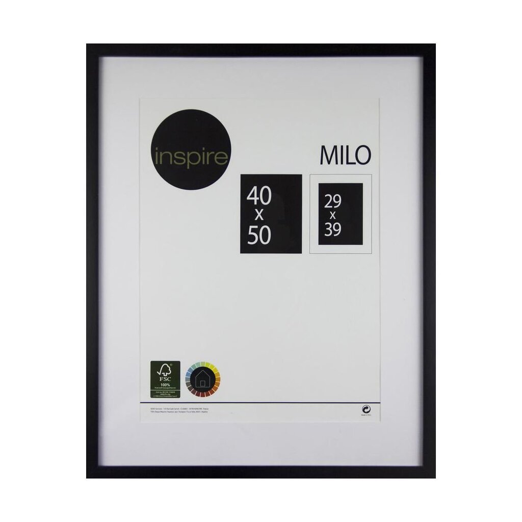 Foto rāmis MILO, 40x50 cm cena un informācija | Foto rāmji, foto albumi | 220.lv