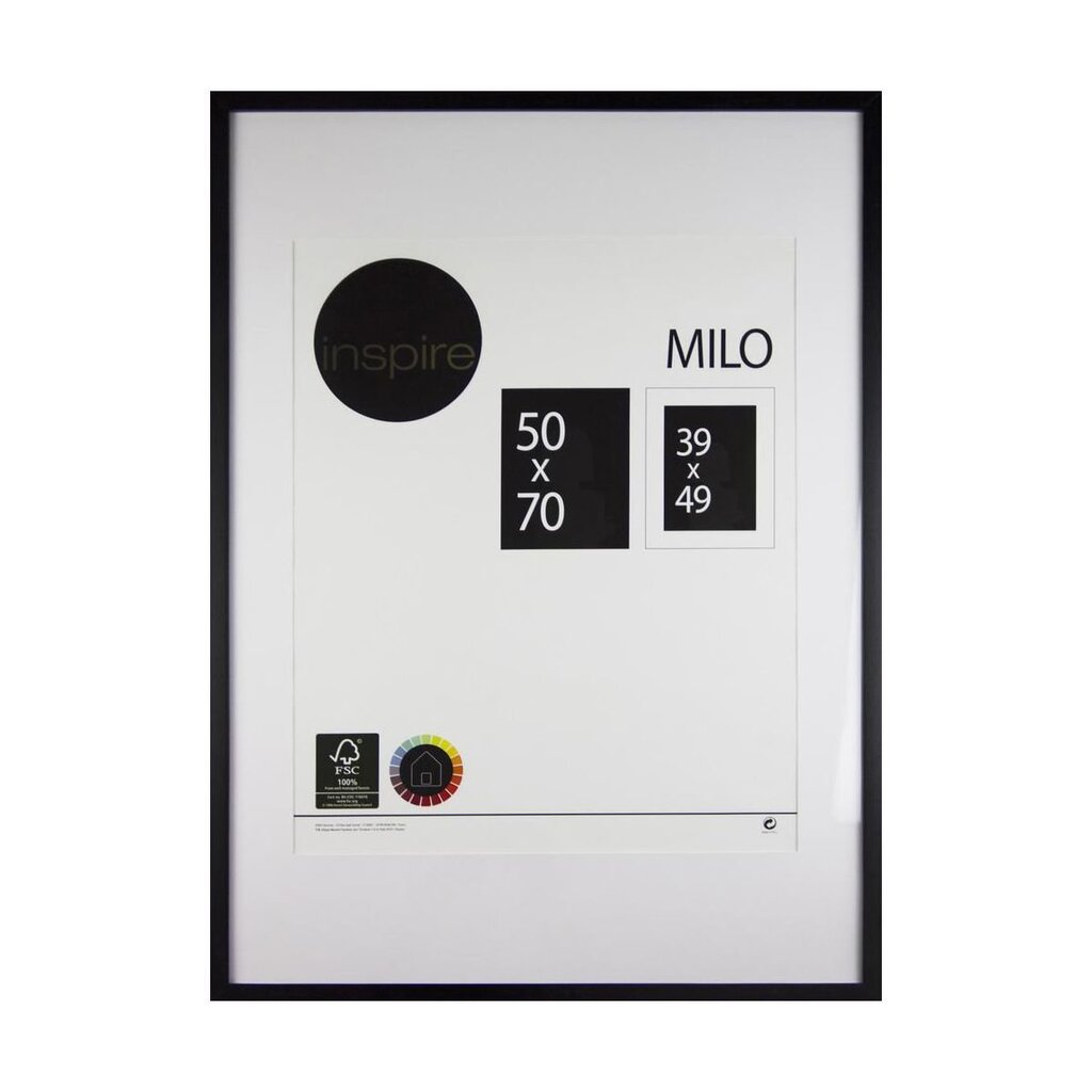 Foto rāmis MILO, 50x70 cm cena un informācija | Foto rāmji, foto albumi | 220.lv