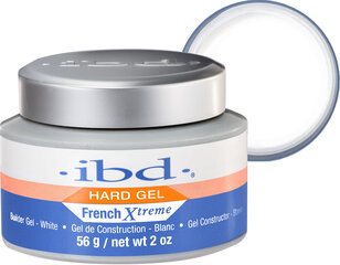 UV nagu lakas gēls nagu pieaudzēšanai IBD French Xtreme 56 g, White cena un informācija | Nagu lakas, stiprinātāji | 220.lv