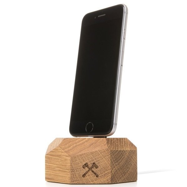 Uzlādes stacija Woodcessories eco182, piemērota Apple iPhone 6 / 7 / 8 / X cena un informācija | Lādētāji un adapteri | 220.lv