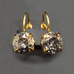 Серьги "Великолепие (Rose Patina)" с кристаллами Swarovski™ цена и информация | Серьги | 220.lv