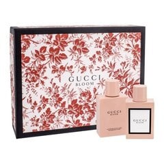 Komplekts Gucci Gucci Bloom sievietēm: parfimērijas ūdens EDP, 50 ml + ķermeņa losjons, 100 ml цена и информация | Женские духи | 220.lv