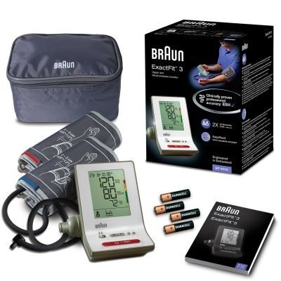 BRAUN ExactFit ™ 3 - BP6000 asinsspiediena mērītājs cena un informācija | Asinsspiediena mērītāji | 220.lv