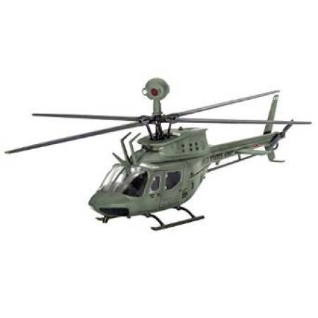 Līmējamais modelis Revell helikopters Bell OH-58D Kiowa cena un informācija | Konstruktori | 220.lv