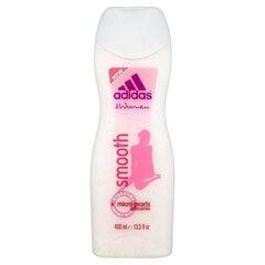 Dušas želeja Adidas Smooth sievietēm 400 ml cena un informācija | Dušas želejas, eļļas | 220.lv