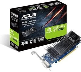 Aars GT 1030 2GB GDDR5 (64 bit), DVI-D, HDMI, BOX (GT1030-SL-2G-BRK) cena un informācija | Videokartes (GPU) | 220.lv