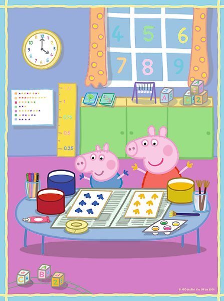 Puzles komplekts Peppa Pig cena un informācija | Puzles, 3D puzles | 220.lv