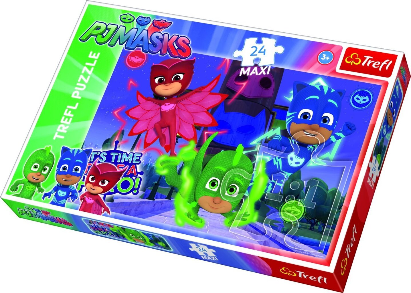 Puzle Trefl "Pj Masks", 24 d. цена и информация | Puzles, 3D puzles | 220.lv