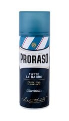 Пена для бритья Proraso Blue 400 мл цена и информация | Косметика и средства для бритья | 220.lv