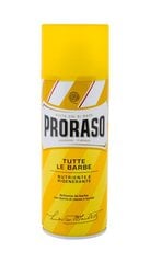 Пена для бритья Proraso Yellow 400 мл цена и информация | Косметика и средства для бритья | 220.lv